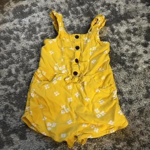 Cat & Jack Toddler Girls Summer One-Piece Rompe 18 Months